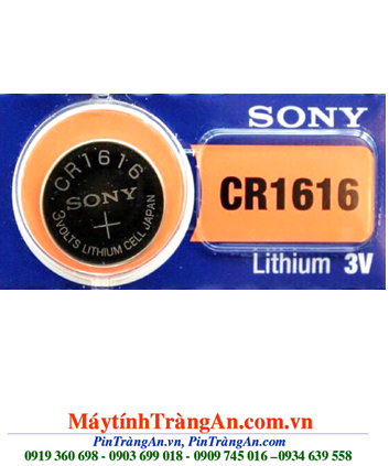  Sony CR1616, Pin Sony CR1616 lithium 3V chính hãng Sony